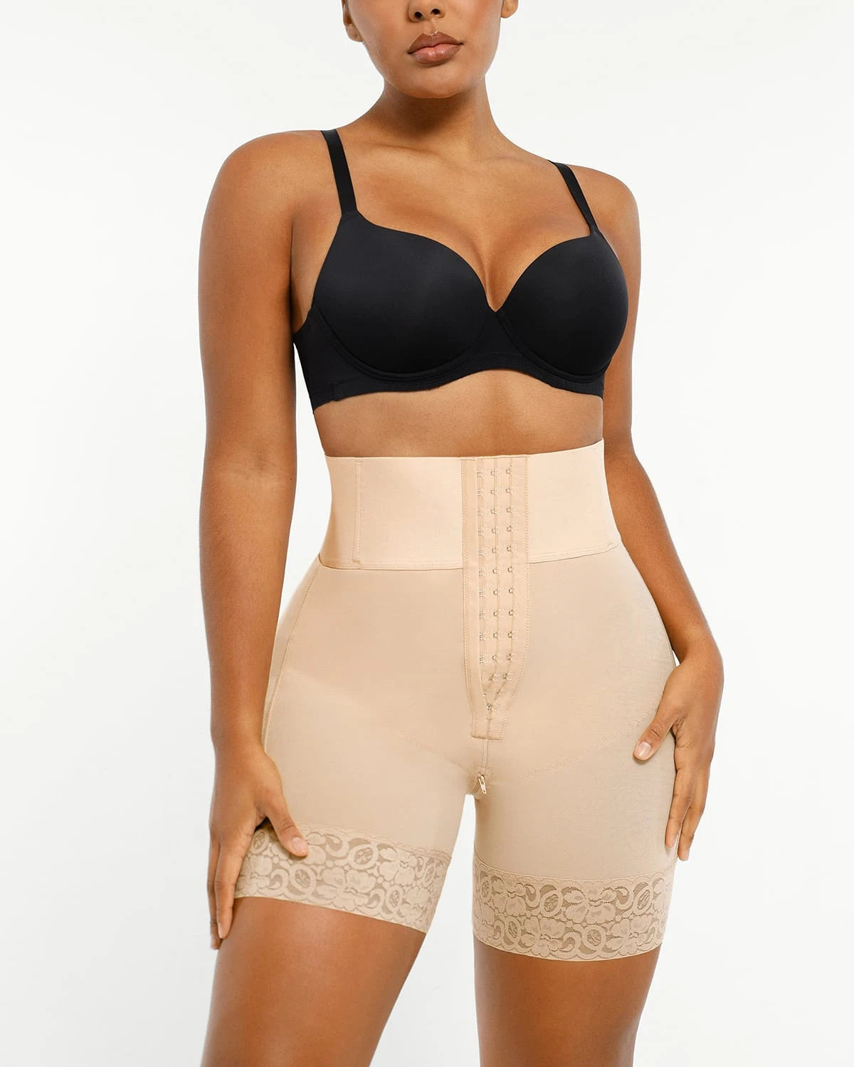 High-Waist BBL Faja Short