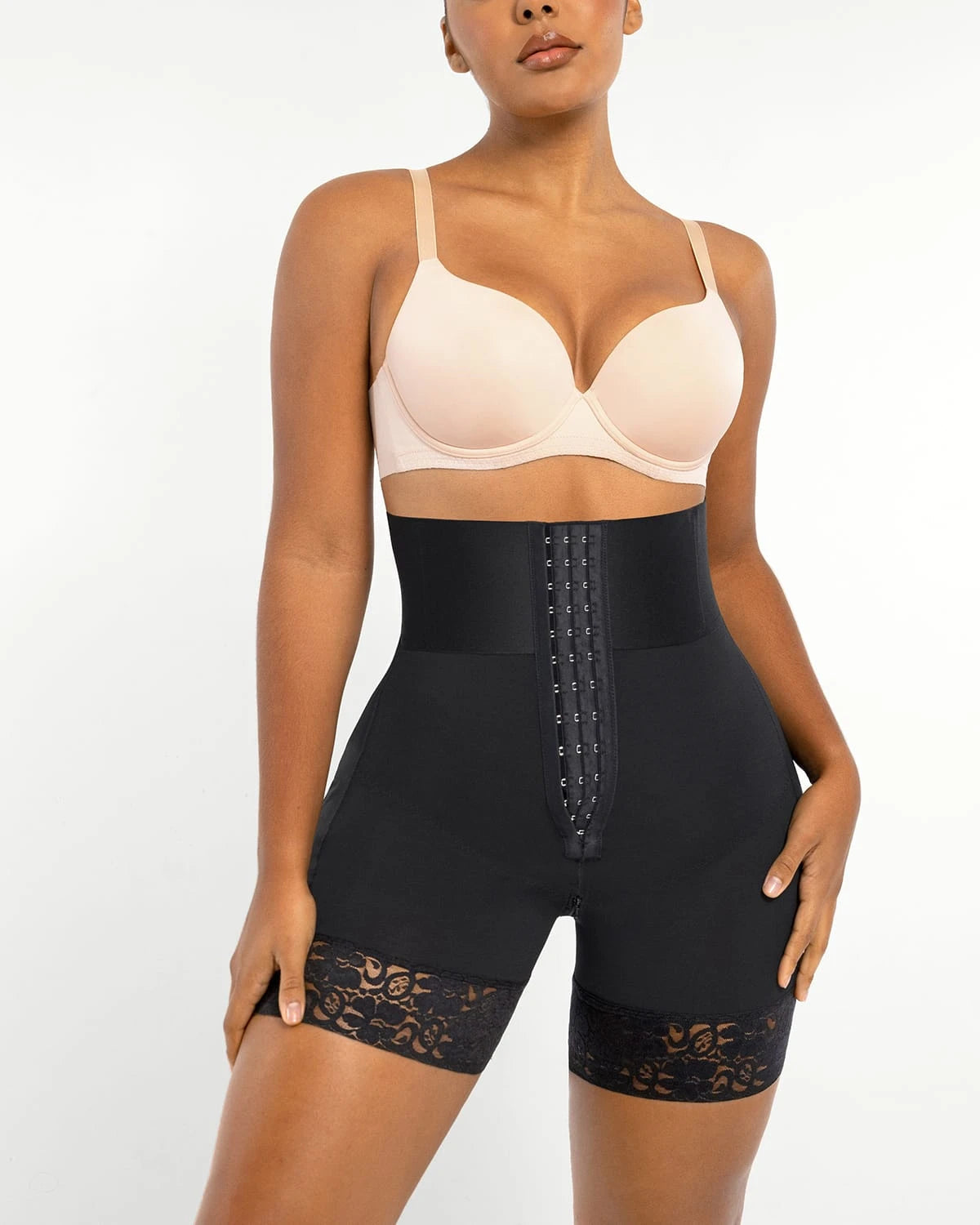 High-Waist BBL Faja Short