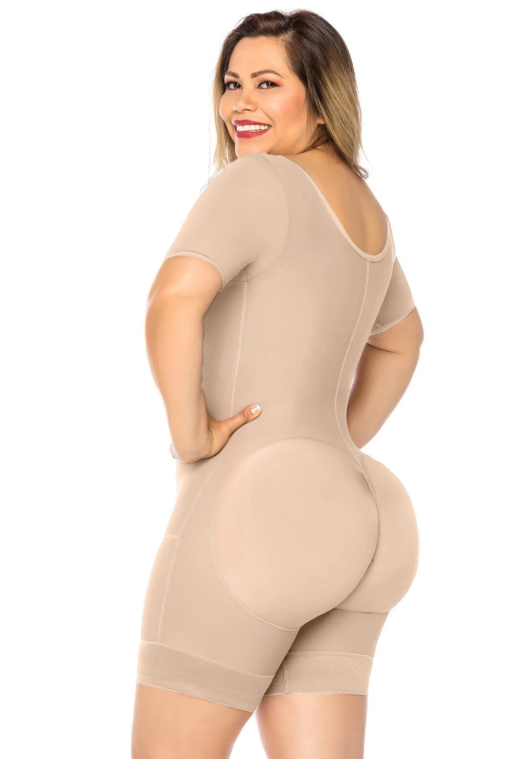Post-Surgical Open Bust Bodysuit