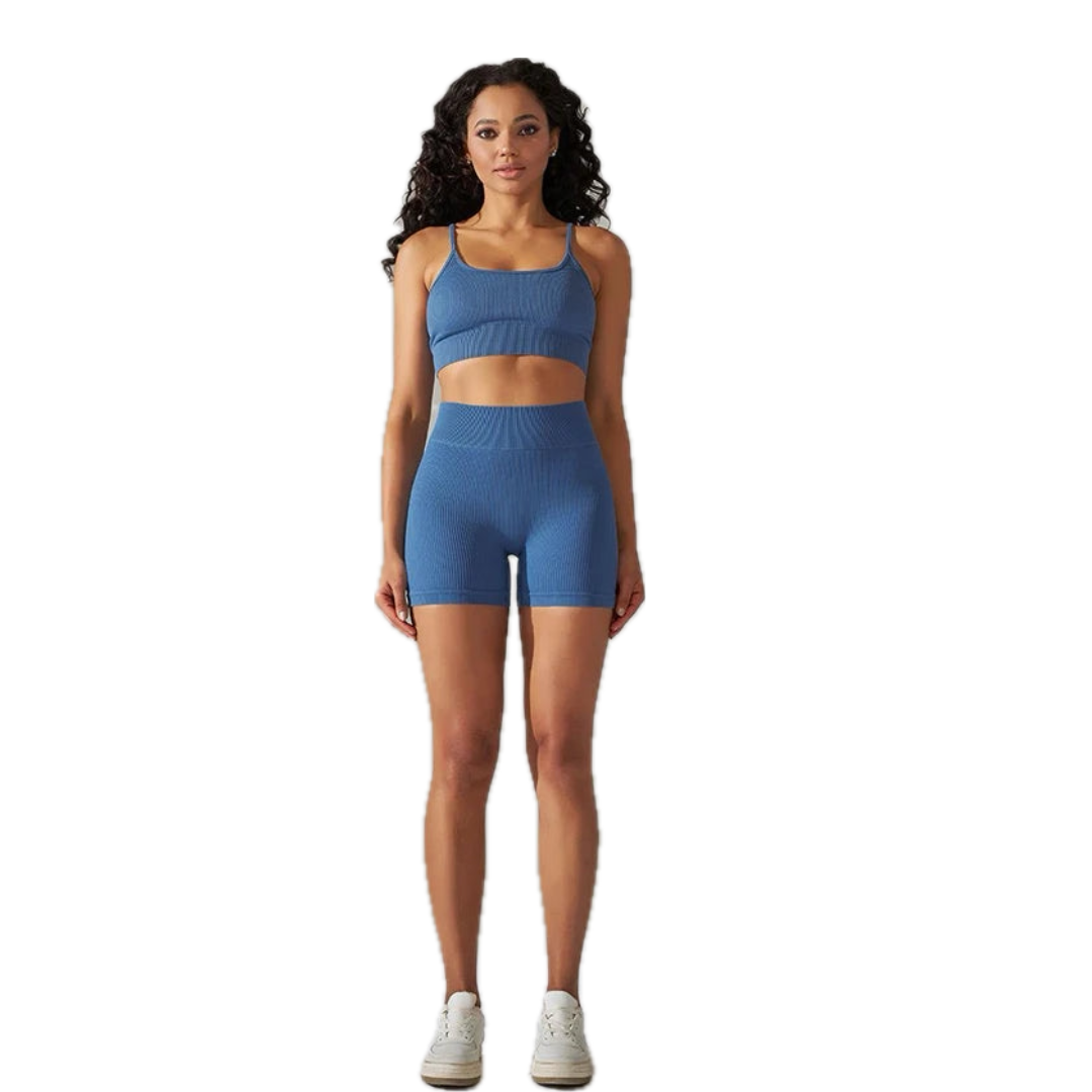 Ribbed Snatched Activewear Set