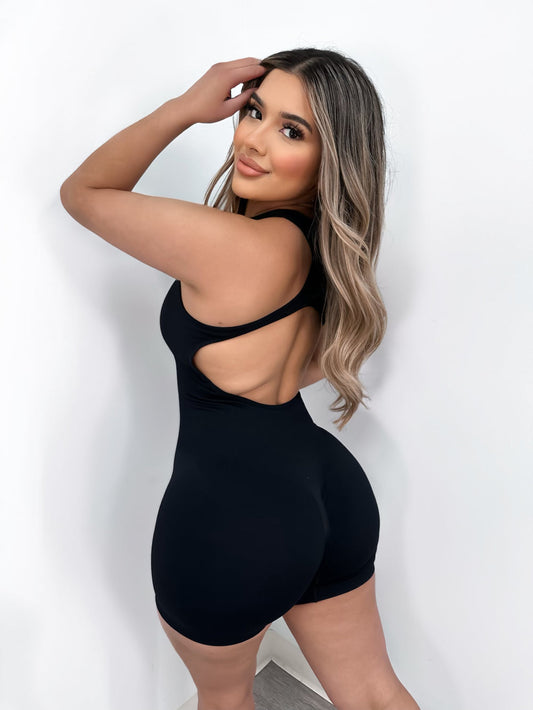 Backless Bodycon Snatch Romper